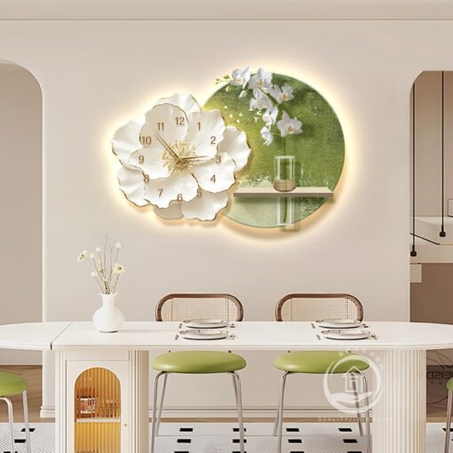 dong-ho-nghe-thuat-canh-hoa-vinh-cuu (3) Đồng Hồ Nghệ Thuật Cánh Hoa Vĩnh Cửu