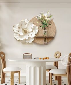 Đồng Hồ Nghệ Thuật Cánh Hoa Vĩnh Cửu