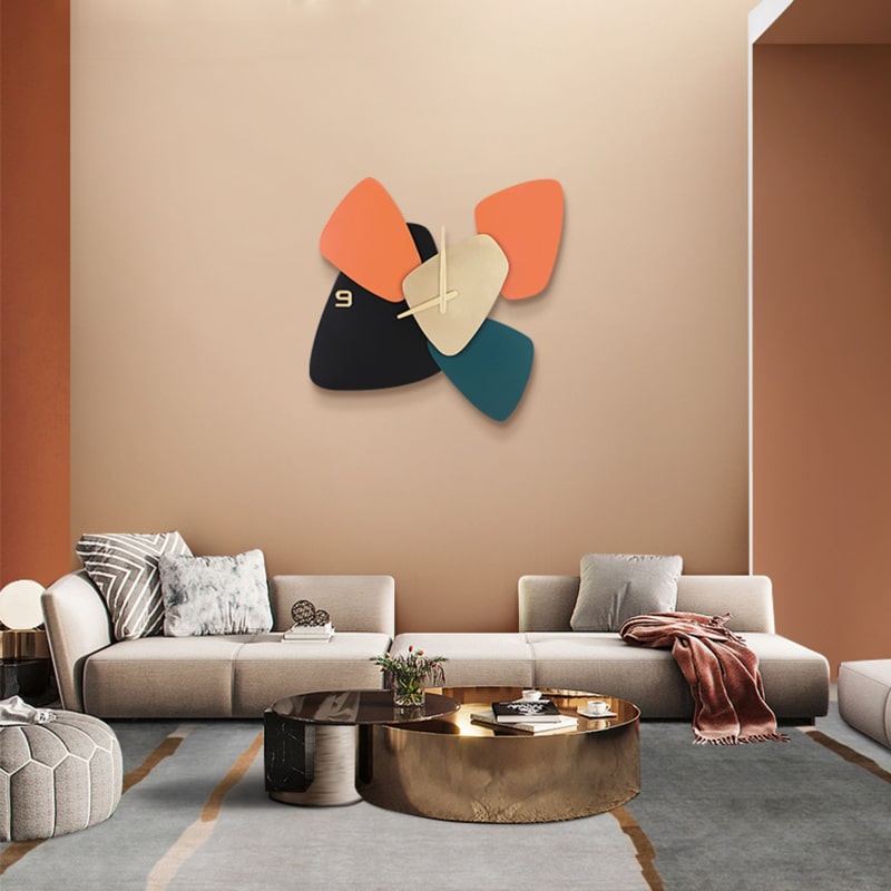 Đồng Hồ Nghệ Thuật Đa Sắc