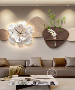 Đồng Hồ Treo Tường Hoa Nở