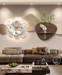 Đồng Hồ Treo Tường Hoa Nở