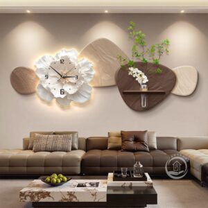 Đồng Hồ Treo Tường Hoa Nở
