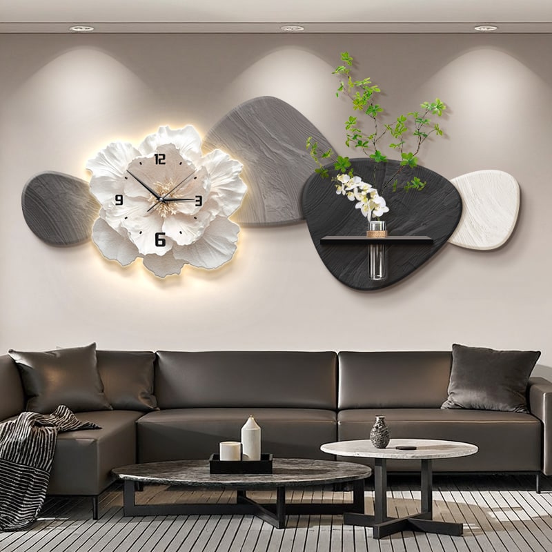 Đồng Hồ Treo Tường Hoa Nở