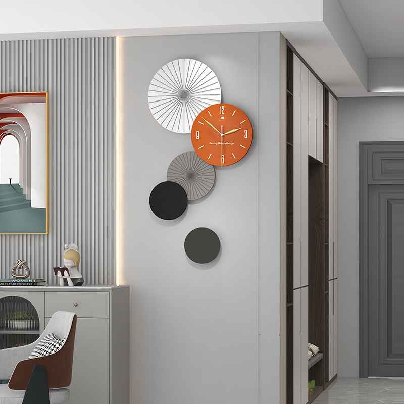 Đồng Hồ Treo Tường Vòng Tròn Đa Sắc