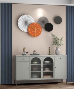 Đồng Hồ Treo Tường Vòng Tròn Đa Sắc