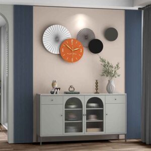 Đồng Hồ Treo Tường Vòng Tròn Đa Sắc