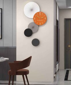 Đồng Hồ Treo Tường Vòng Tròn Đa Sắc