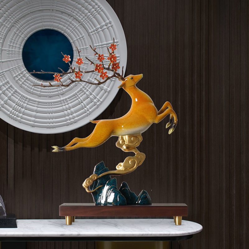 Giá Rượu Hươu Vàng Cưỡi Mây