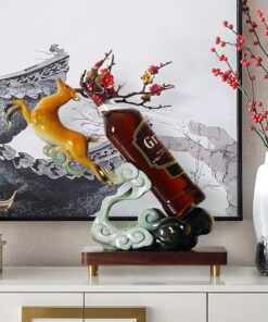 Giá Rượu Hươu Vàng Cưỡi Mây