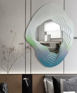 Gương Trang Trí Tầng Sóng
