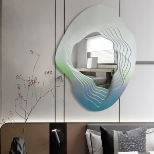 Gương Trang Trí Tầng Sóng