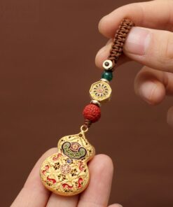 Móc Khóa Hồ Lô Phúc Lộc Thịnh Vượng