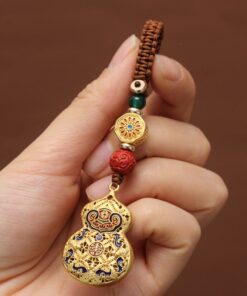 Móc Khóa Hồ Lô Phúc Lộc Thịnh Vượng