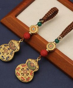 Móc Khóa Hồ Lô Phúc Lộc Thịnh Vượng