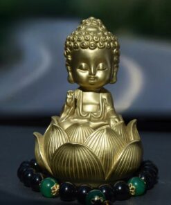 Phật Sen Vàng Bình An Taplo