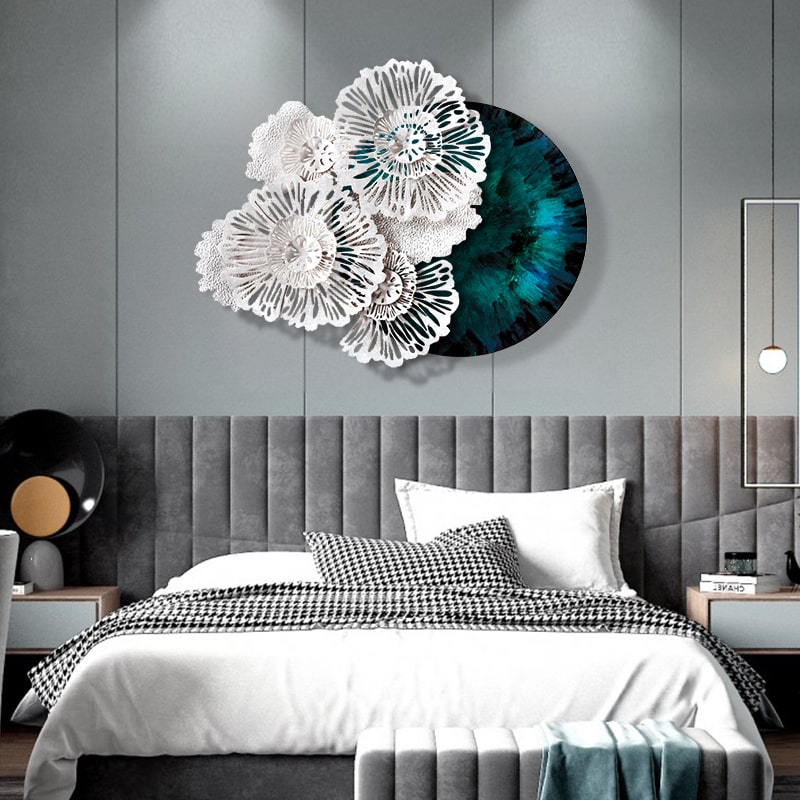 Phù Điêu 3D Cánh Hoa Vĩnh Cửu