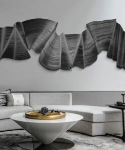 Phù Điêu 3D Làn Sóng Uốn Lượn