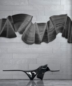 Phù Điêu 3D Làn Sóng Uốn Lượn