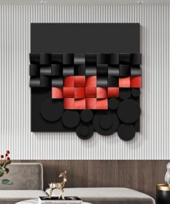 Tranh 3 Chiều Bằng Gỗ Nguyên Khối