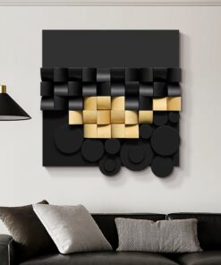 Tranh 3 Chiều Bằng Gỗ Nguyên Khối