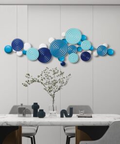 Tranh Sắt Decor Họa Tiết Vòng Tròn