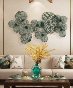 Tranh Sắt Lá Sen Cách Điệu