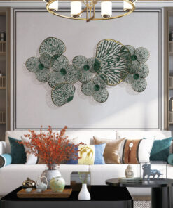 Tranh Sắt Lá Sen Cách Điệu