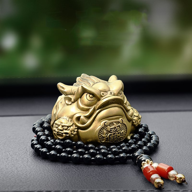 Tượng Cóc Thiềm Thừ Taplo Tụ Lộc An Khang