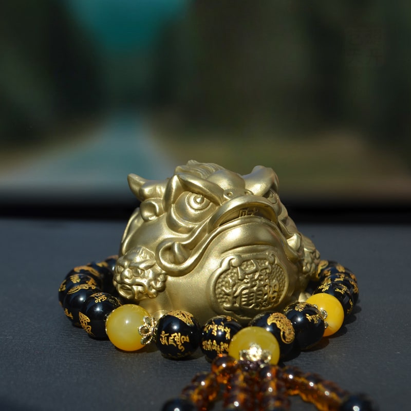 Tượng Cóc Thiềm Thừ Taplo Tụ Lộc An Khang