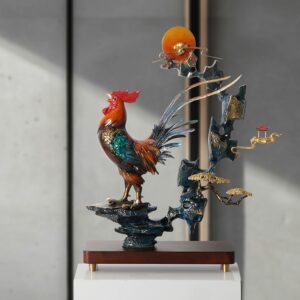 Tượng Gà Trống Nghệ Thuật Đón Bình Minh