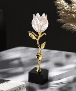 Tượng Hoa Mẫu Đơn Gốm