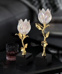 Tượng Hoa Mẫu Đơn Gốm