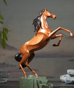 Tượng Ngựa Dũng Mãnh Đứng Núi