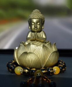 Tượng Phật An Nhiên Hoa Sen Taplo