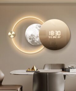 Đồng Hồ Treo Tường Vầng Trăng