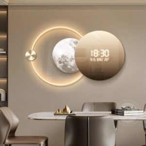 Đồng Hồ Treo Tường Vầng Trăng
