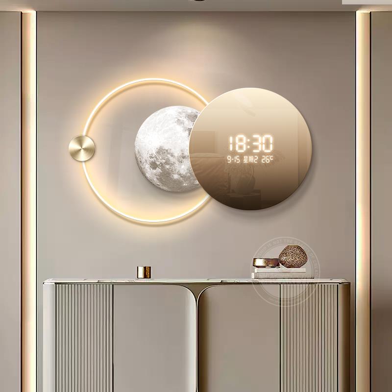 Đồng Hồ Treo Tường Vầng Trăng