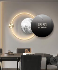 Đồng Hồ Treo Tường Vầng Trăng