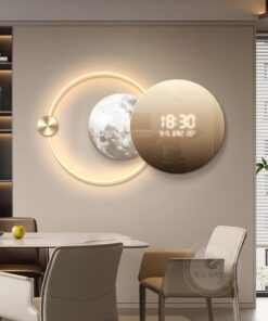 Đồng Hồ Treo Tường Vầng Trăng