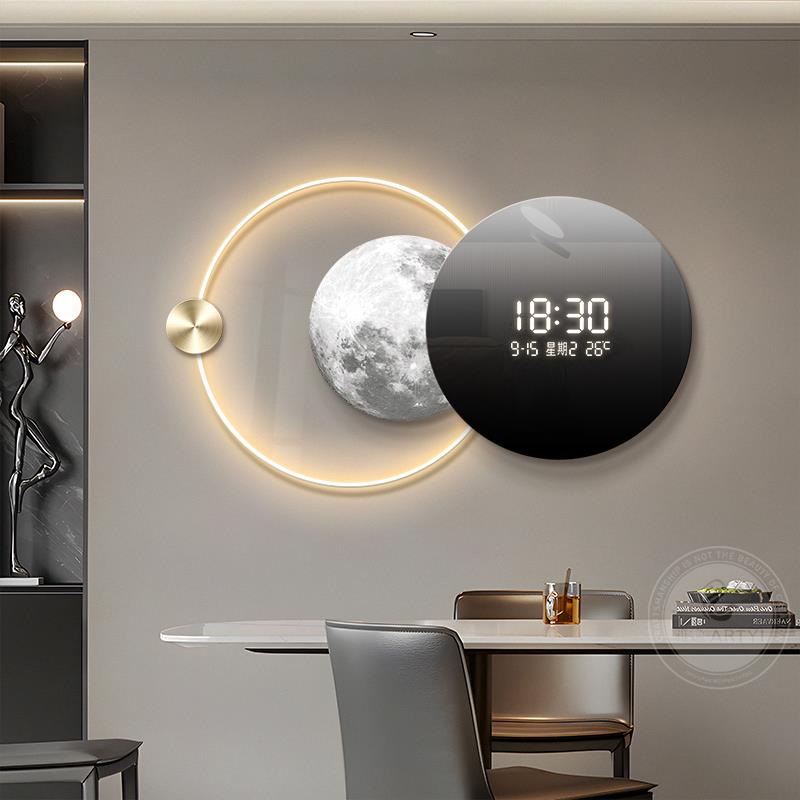 Đồng Hồ Treo Tường Vầng Trăng