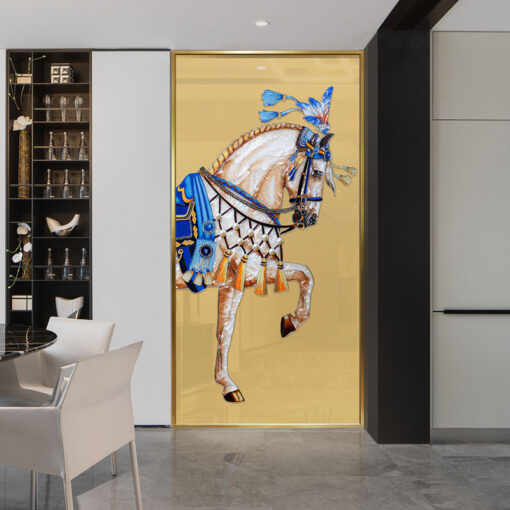 tranh-nghe-thuat-chien-ma-hoang-gia (4) Tranh Nghệ Thuật Chiến Mã Hoàng Gia