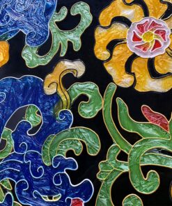 Tranh Trang Trí Hoa Văn Cổ Điển Đa Sắc