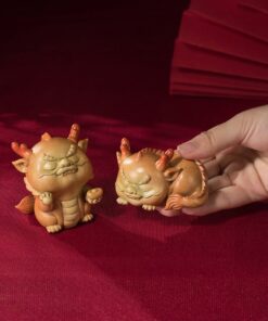 Tượng Rồng Cát Tường Trang Trí Taplo Xe