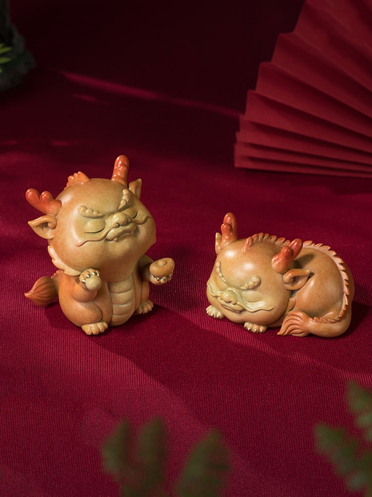 Tượng Rồng Cát Tường Trang Trí Taplo Xe