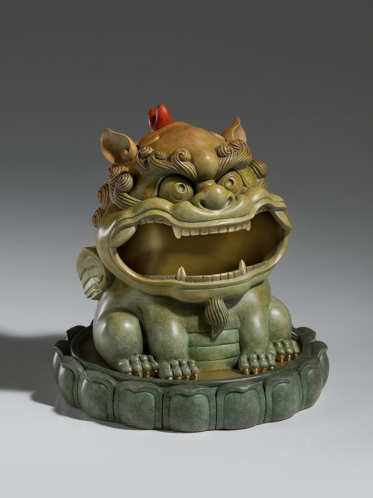 Tỳ Hưu Ngậm Kim Bảo Trang Trí Taplo Xe