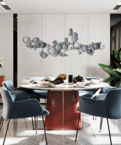 Phù Điêu 3D Lá Sen Nghệ Thuật