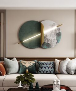 Phù Điêu 3D Nghệ Thuật Giao Thoa Ánh Sáng