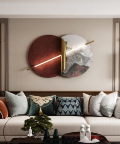 Phù Điêu 3D Nghệ Thuật Giao Thoa Ánh Sáng