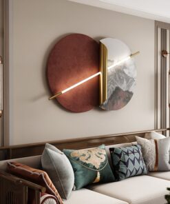 Phù Điêu 3D Nghệ Thuật Giao Thoa Ánh Sáng