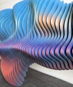 Phù Điêu Nghệ Thuật Sắp Đặt Dòng Chảy Sắc Màu